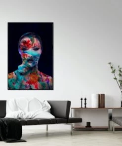 LeftBank Art Flower Girl Abstract Art