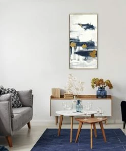 LeftBank Art Gold Dot II Abstract Art