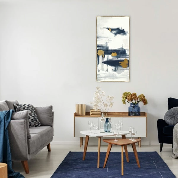 LeftBank Art Gold Dot II Abstract Art 2 LeftBank Art Gold Dot II Abstract Art