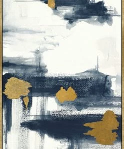 LeftBank Art Gold Dot II Abstract Art