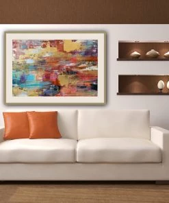 Robin Pedrero Original Art Harmony On The Horizon - 24W X 36"H