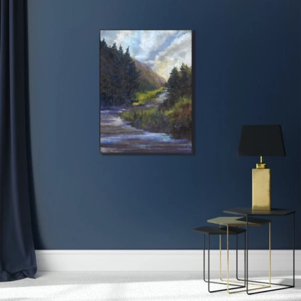 LeftBank Art Hiking Cabin Creek Abstract Art 2 LeftBank Art Hiking Cabin Creek Abstract Art