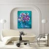 Mike Salcido Wildflower Bouquet - 30”W X 24”H Original Art