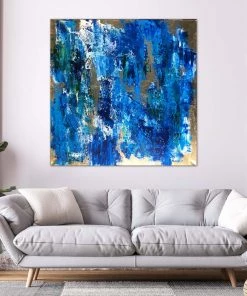 Jodie Beck Original Art New Wine - 36"W X 36"H