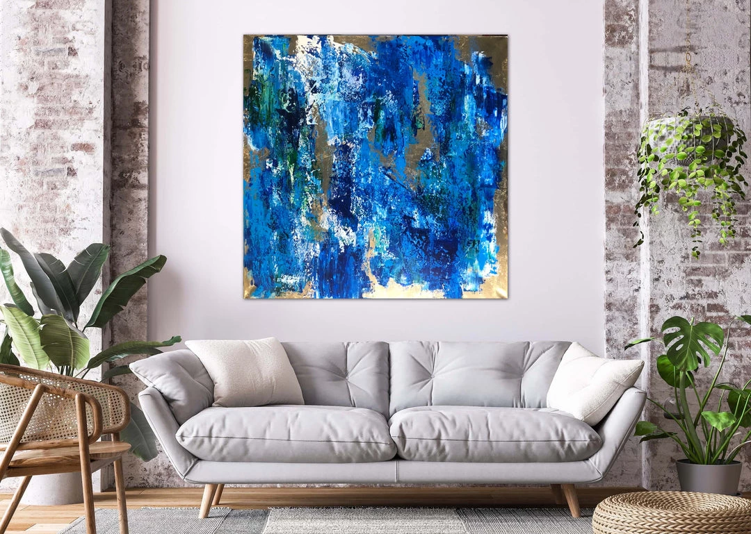 Jodie Beck Original Art New Wine - 36"W X 36"H 1 Jodie Beck Original Art New Wine - 36"W X 36"H