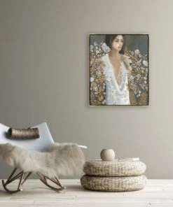 LeftBank Art Abstract Art Intimacy With Flowers