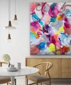 Jessica M Chaix Candyland - 48”W X 60”H