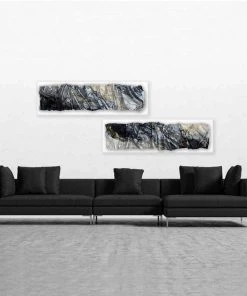 Brooke Johnson Meteor I & II - 18”W X 60”H