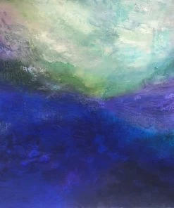 Julia Ross Lavender Dawn - 36"x36" (SOLD)