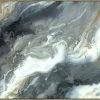 LeftBank Art Abstract Art Marble Flow II - Hand Embellishment Finish