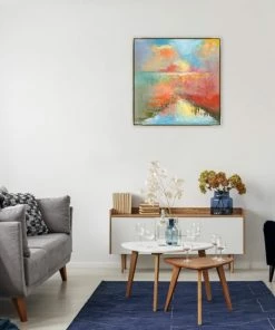 LeftBank Art Abstract Art Marsh A Glow