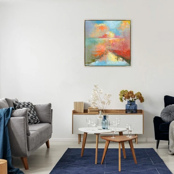 LeftBank Art Abstract Art Marsh A Glow 2 LeftBank Art Abstract Art Marsh A Glow