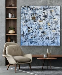 Jessica M Chaix Ice - 48”W X 48”H Original Art