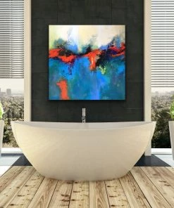 Mike Salcido Mindscape - 24”W X 24”H