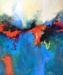 Mike Salcido Mindscape - 24”W X 24”H