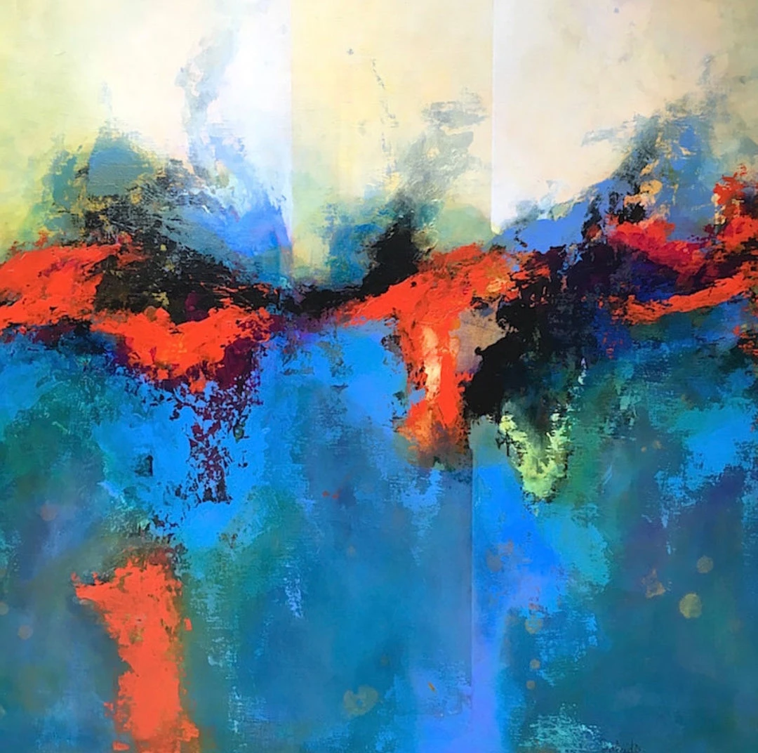 Mike Salcido Mindscape - 24”W X 24”H 2 Mike Salcido Mindscape - 24”W X 24”H