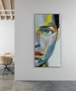 LeftBank Art Neon Portrait II Abstract Art