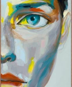 LeftBank Art Neon Portrait II Abstract Art