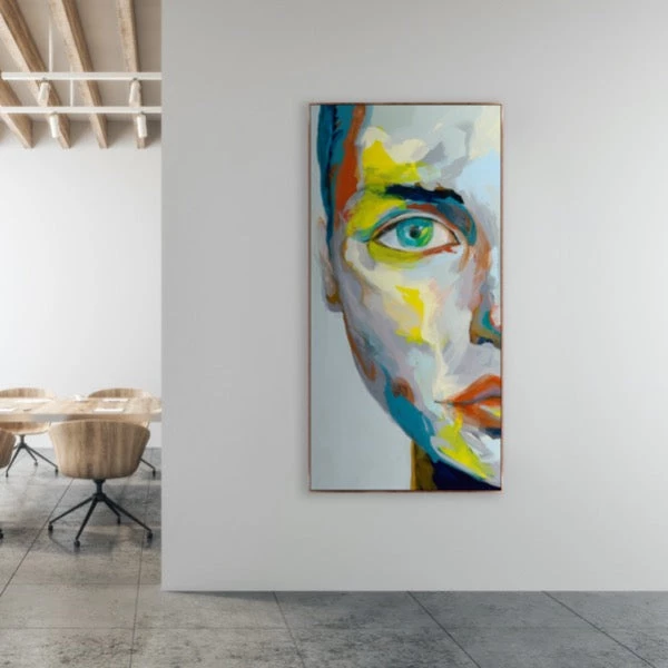 LeftBank Art Abstract Art Neon Portrait I 2 LeftBank Art Abstract Art Neon Portrait I