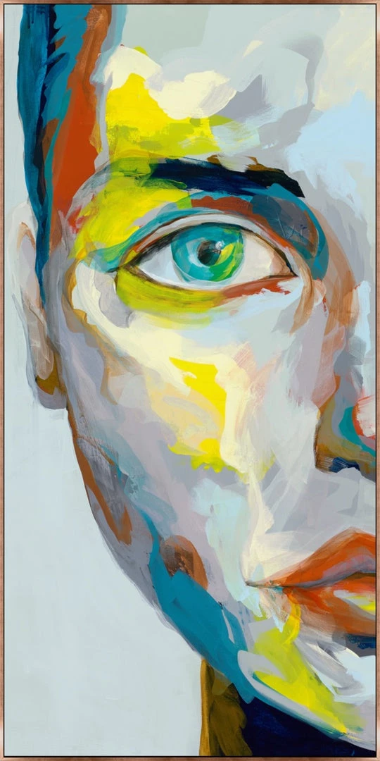 LeftBank Art Abstract Art Neon Portrait I 1 LeftBank Art Abstract Art Neon Portrait I