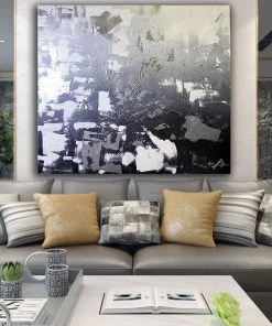 Charmain Valentine Rule Original Art News Flash - 48"W X 48"H