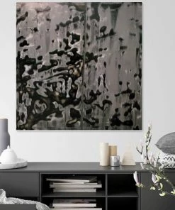 Matthew Callender Midnight Swim II - 36”W X 36”H