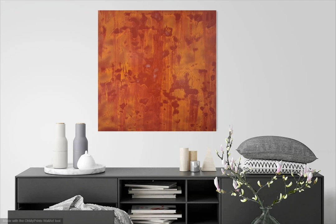 Matthew Callender Consuming Fire - 36”W X 36”H 1 Matthew Callender Consuming Fire - 36”W X 36”H