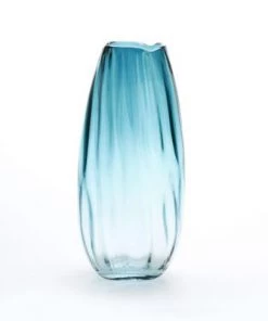 Sterling Aqua Ombre Vase Large Accessories