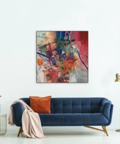 LeftBank Art Pink Moon Abstract Art