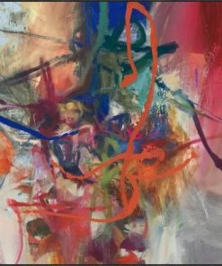 LeftBank Art Pink Moon Abstract Art