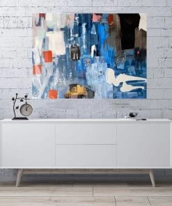 Robin Pedrero Original Art Push - 48W X 36"H