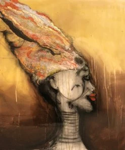 Sontonya Necheal Mother Earth - 36"W X 36"H