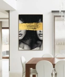 LeftBank Art Abstract Art Seeing Gold