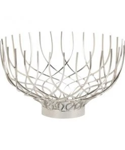 Sterling Accessories Silver Vortex Bowl