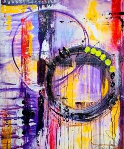 Sontonya Necheal Afflictions - 36"W X 48"H