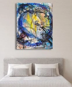 Sontonya Necheal Original Art Let Glo - 48"W X 60"H