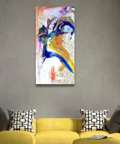 Sontonya Necheal Sphinx - 24"W X 48"H Original Art