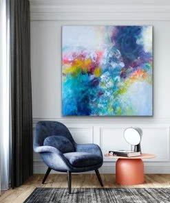 Jessica M Chaix Spring - 48”W X 48”H