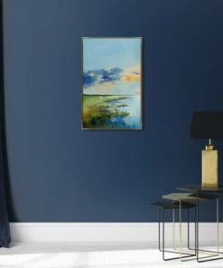 LeftBank Art Sunrise On Oyster Bay I Abstract Art