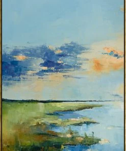 LeftBank Art Sunrise On Oyster Bay I Abstract Art