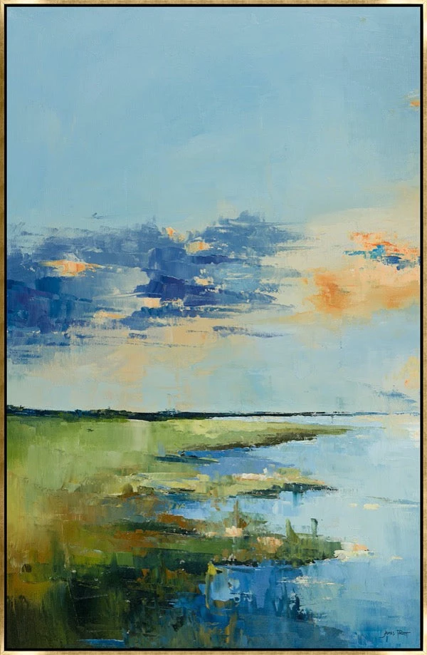 LeftBank Art Sunrise On Oyster Bay I Abstract Art 1 LeftBank Art Sunrise On Oyster Bay I Abstract Art