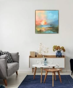 LeftBank Art Sunset On The Tidal Water