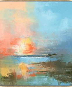 LeftBank Art Sunset On The Tidal Water