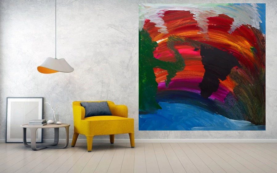 Michael Thomas Original Art The Maelstrom - 30"W X 30”H 2 Michael Thomas Original Art The Maelstrom - 30"W X 30”H