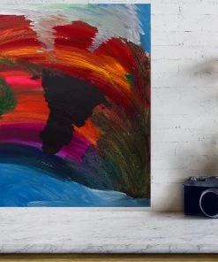 Michael Thomas Original Art The Maelstrom - 30"W X 30”H