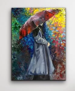 Ishra Mohaymen Original Art Breaking Free - 18”W X 24”H