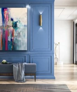 Julia Ross Sunshine On The High Line - 72"H X 48"W (SOLD) Original Art