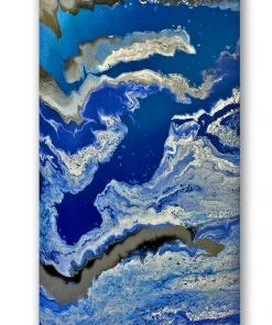 Charmain Valentine Rule Deep Blue - 24"W X 36"H