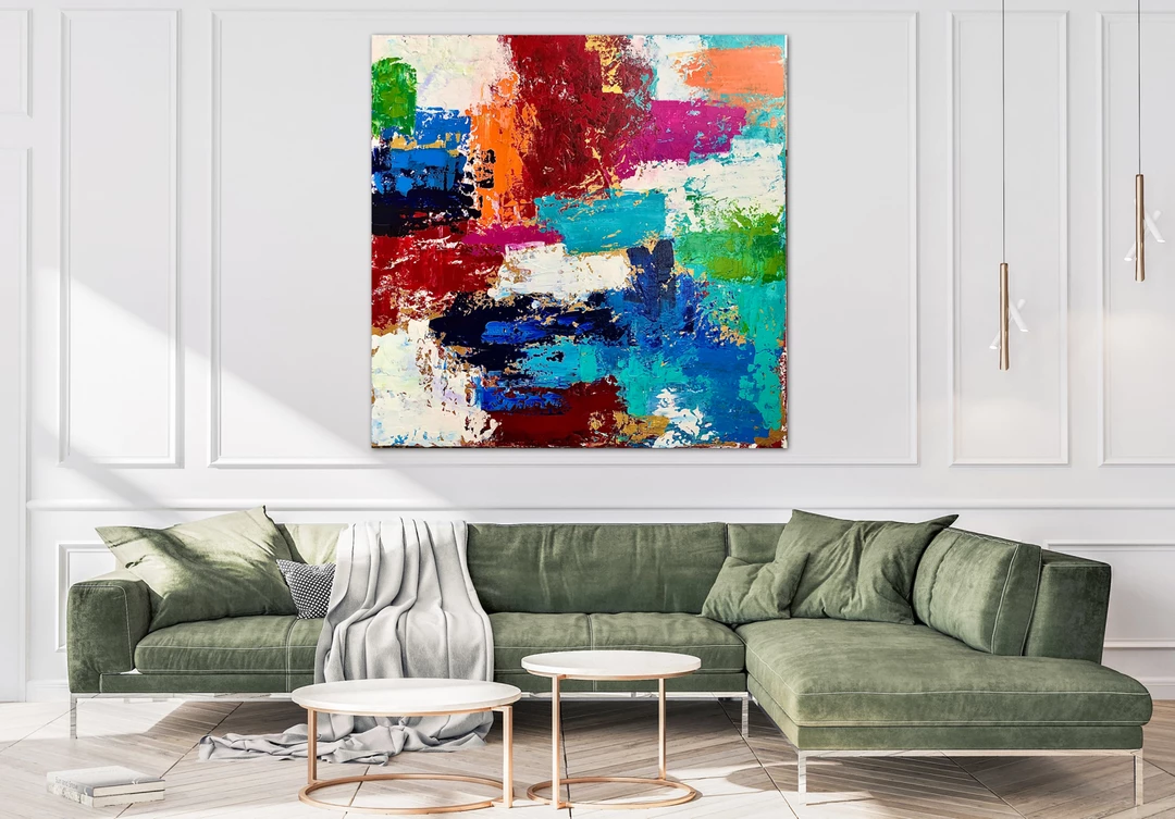 Jodie Beck Freedom - 48"W X 48"H Original Art 4 Jodie Beck Freedom - 48"W X 48"H Original Art