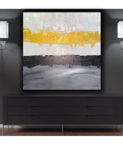 Charmain Valentine Rule Follow The Golden Road - 48"W X 48"H